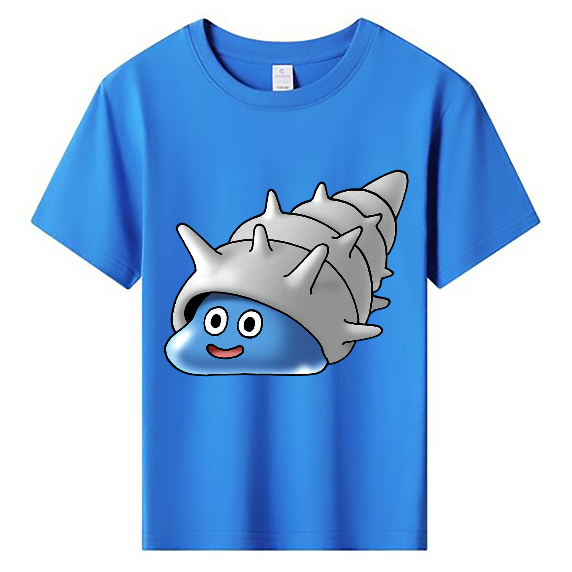 （画像用） ドラゴンクエスト Doragon Kuesuto Dragon Quest 綿100％キッズTシャツ（フロントプリント）